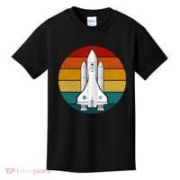 Astronaut Retro Space Sunset Kids T-Shirt thumb 0
