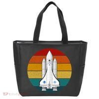 Astronaut Retro Space Sunset Tote Bag thumb 0