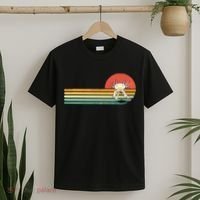 Axolotl Retro Style Animal Amphibian Pet Axolotl Lover T-Shirt thumb 2