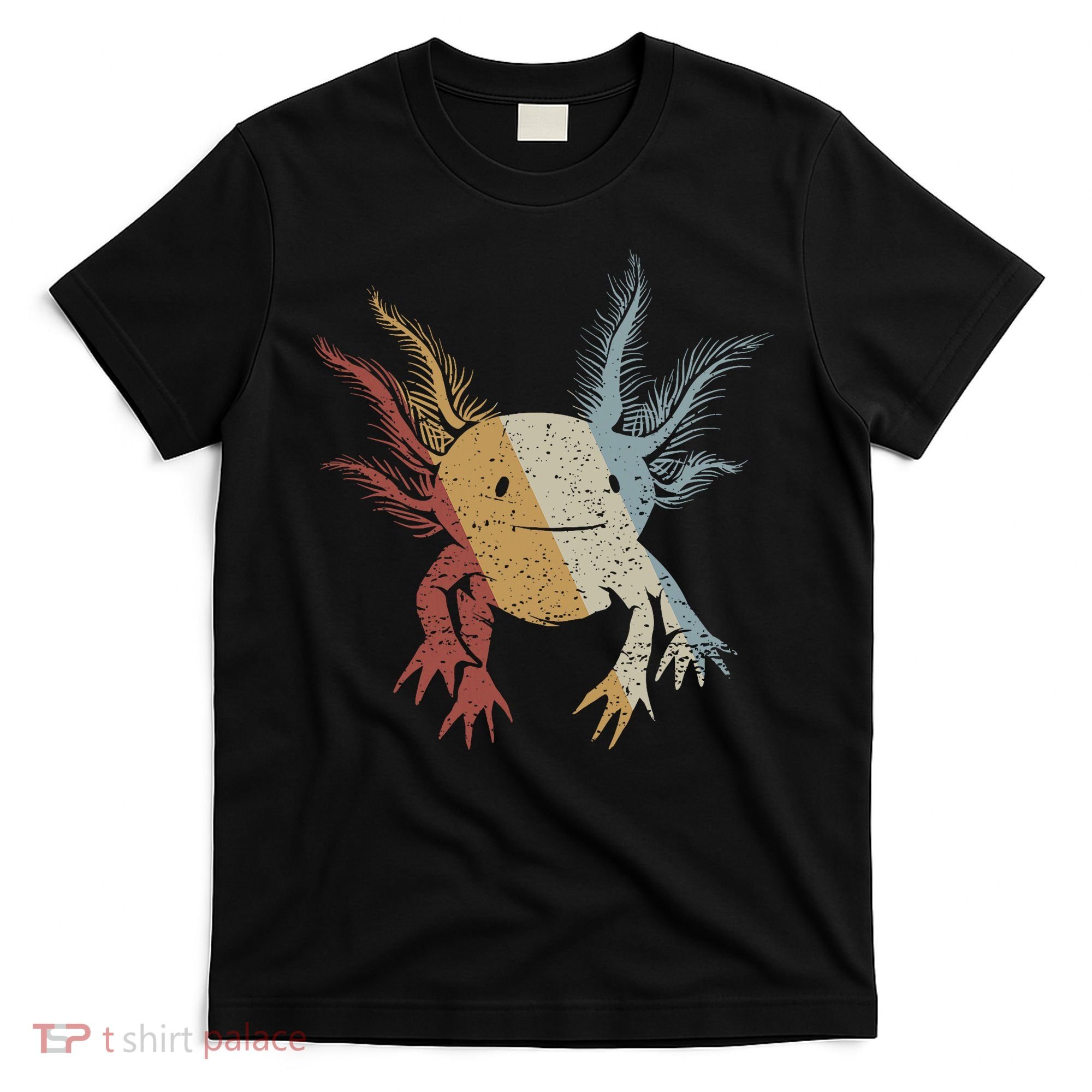 Axolotl Retro Style Vintage T-Shirt