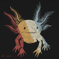 Axolotl Retro Style Vintage T-Shirt thumb 7