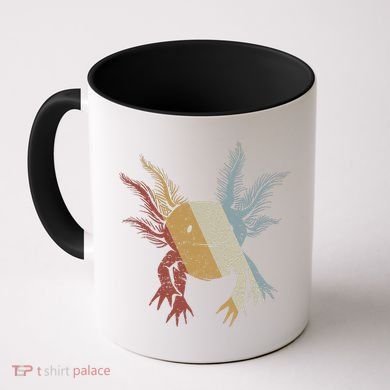 Axolotl Retro Style Vintage Coffee Mug