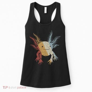 Axolotl Retro Style Vintage Women's Tank Top