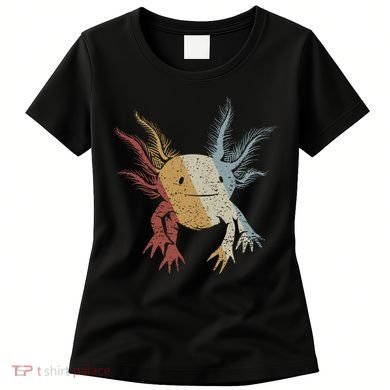 Axolotl Retro Style Vintage Women's T-Shirt