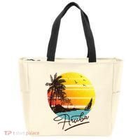Aruba Retro Summer Tropical Beach Tote Bag thumb 0
