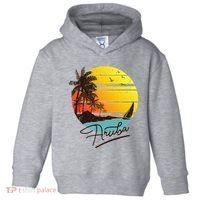 Aruba Retro Summer Tropical Beach Toddler Hoodie thumb 0