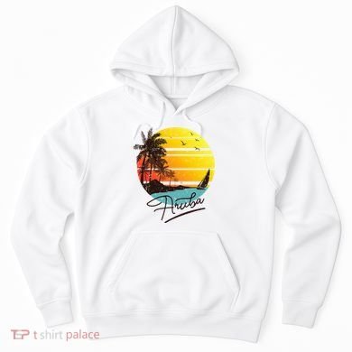Aruba Retro Summer Tropical Beach Hoodie