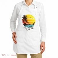 Aruba Retro Summer Tropical Beach Apron thumb 2
