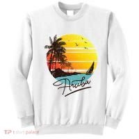 Aruba Retro Summer Tropical Beach Sweatshirt thumb 0
