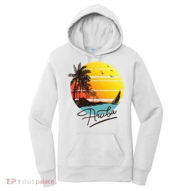 Aruba Retro Summer Tropical Beach Women's Hoodie