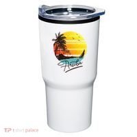 Aruba Retro Summer Tropical Beach Tumbler thumb 0