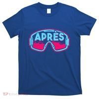 AprèS Retro Ski Snowboard Vintage 80s 90s Skiing Outfit Cute Gift T-Shirt thumb 0