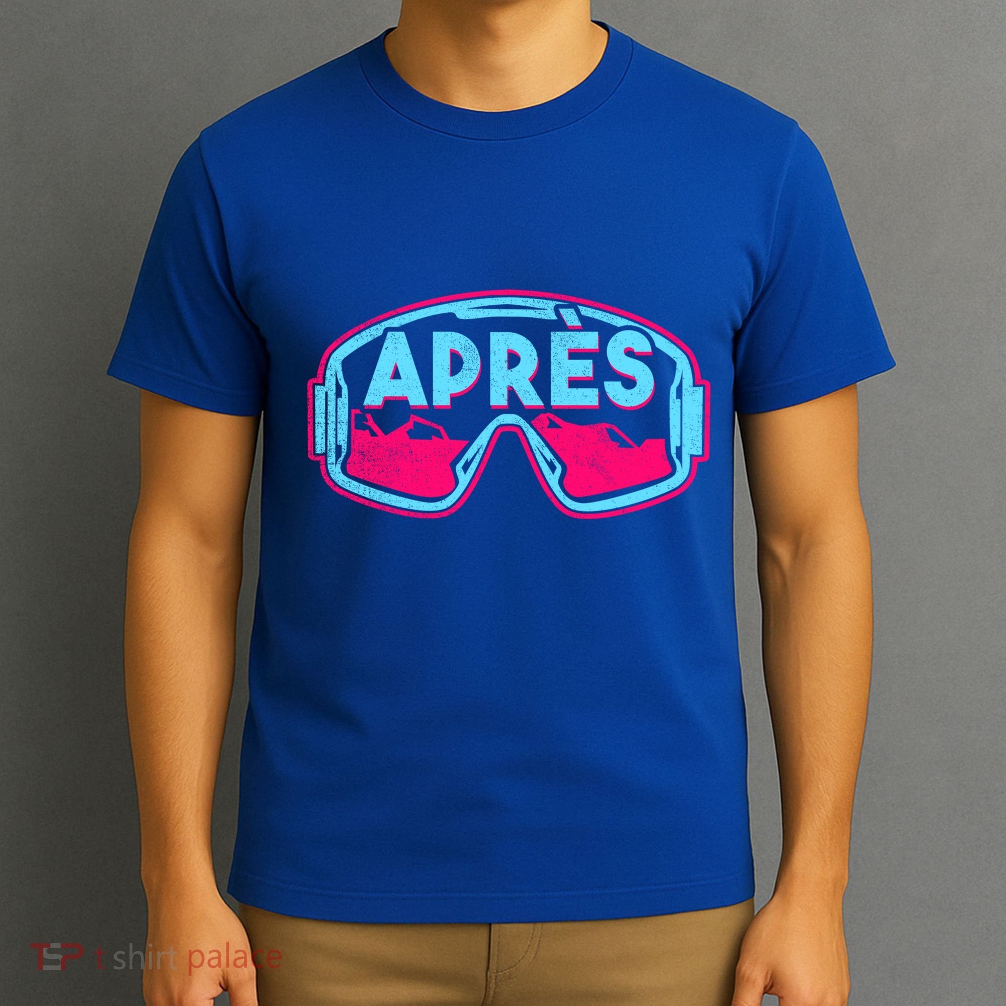 AprèS Retro Ski Snowboard Vintage 80s 90s Skiing Outfit Cute Gift T-Shirt