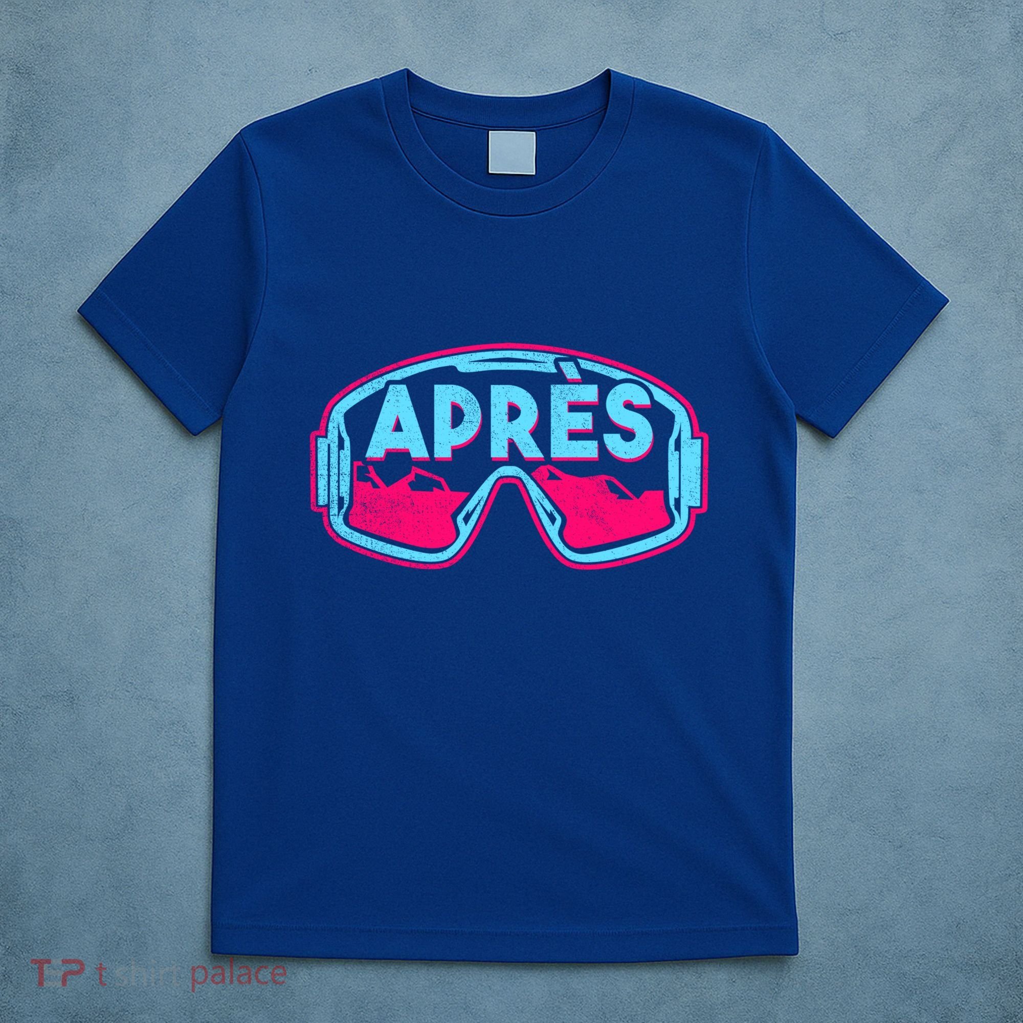 AprèS Retro Ski Snowboard Vintage 80s 90s Skiing Outfit Cute Gift T-Shirt