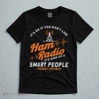 Amateur Radio Smart People Hobby Anyway Ham Radio T-Shirt thumb 5