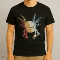 Axolotl Retro Style Vintage T-Shirt thumb 3