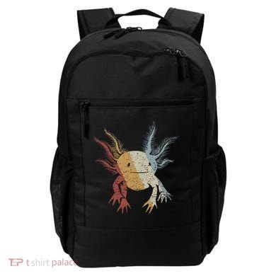 Axolotl Retro Style Vintage Backpack