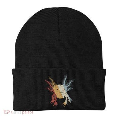 Axolotl Retro Style Vintage Beanie