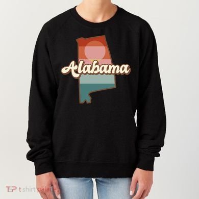 Alabama Retro Sunset Logo Women's Sweatshirt