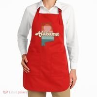 Alabama Retro Sunset Logo Apron thumb 2