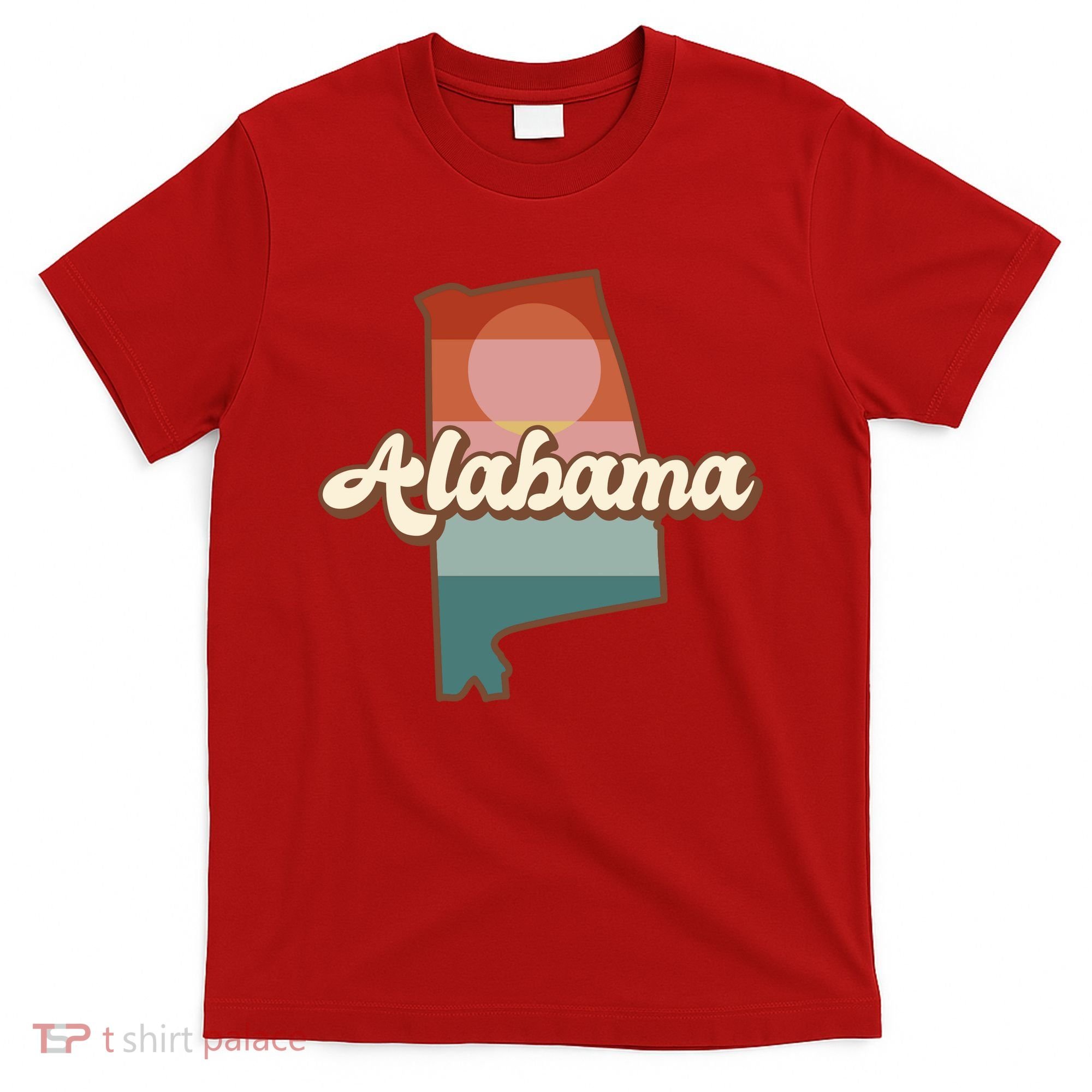 Alabama Retro Sunset Logo T-Shirt
