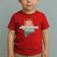 Alabama Retro Sunset Logo Toddler T-Shirt thumb 2