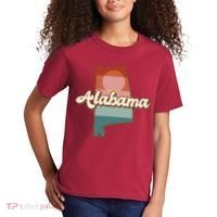 Alabama Retro Sunset Logo Kids T-Shirt thumb 2