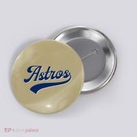 A.S.T.R.O.S. Retro Style 70s 80s First Name Button thumb 0