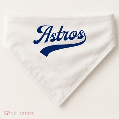 A.S.T.R.O.S. Retro Style 70s 80s First Name USA-Made Doggie Bandana