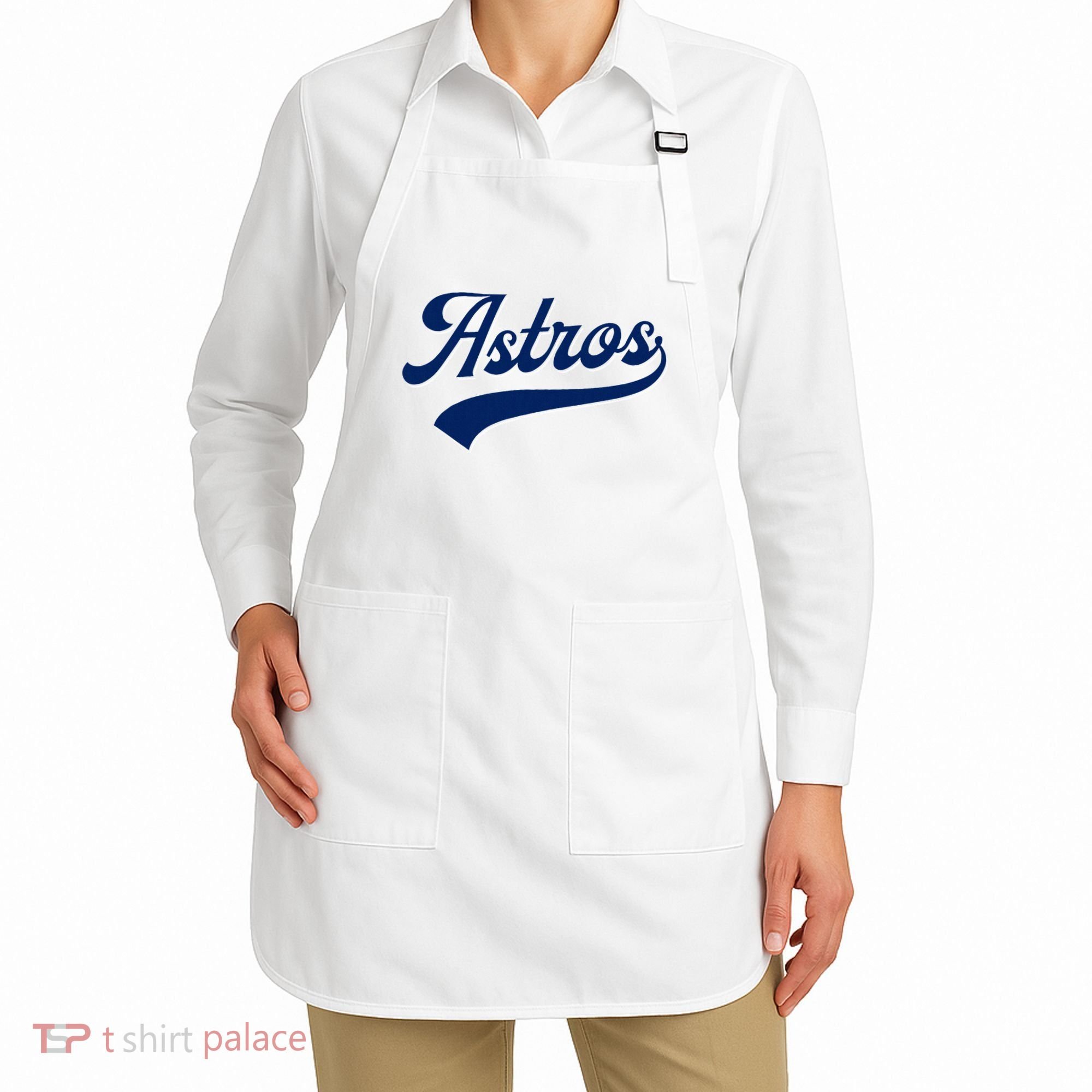 A.S.T.R.O.S. Retro Style 70s 80s First Name Apron
