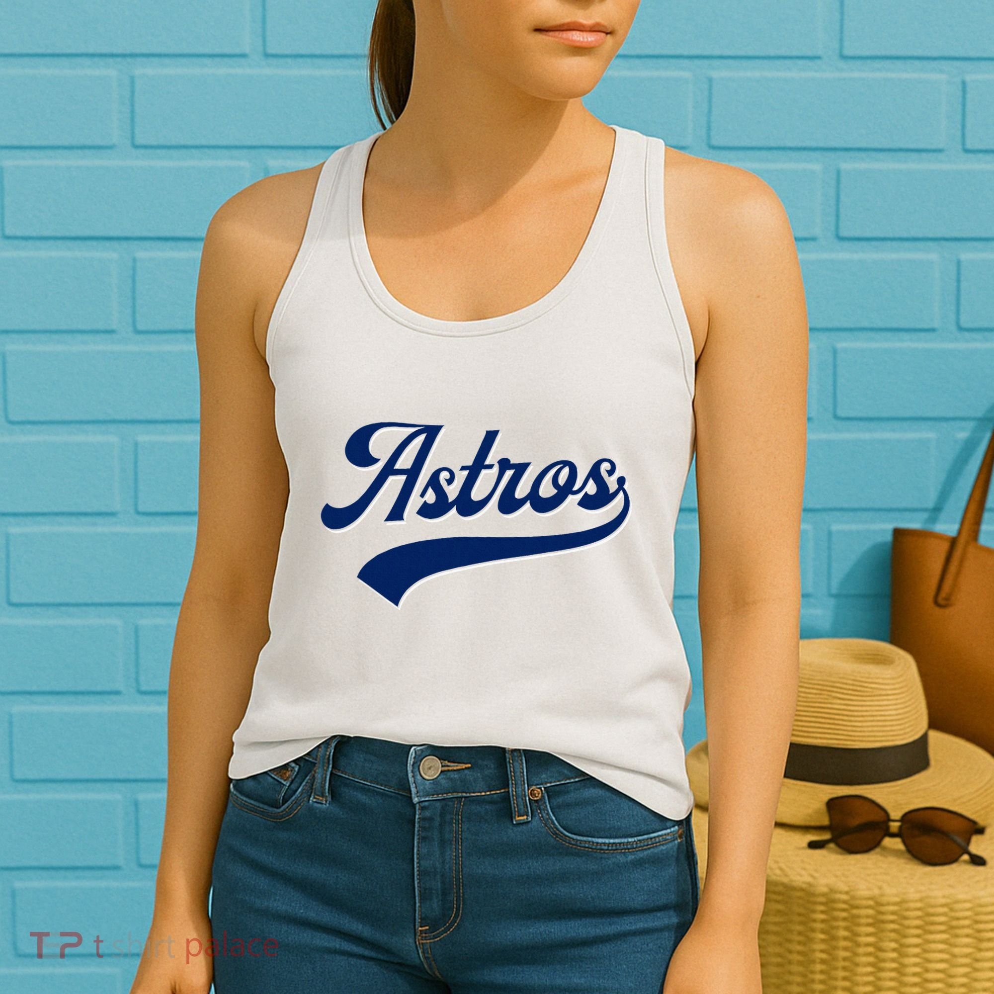 A.S.T.R.O.S. Retro Style 70s 80s First Name Women's Tank Top