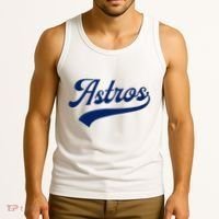 A.S.T.R.O.S. Retro Style 70s 80s First Name Tank Top thumb 3