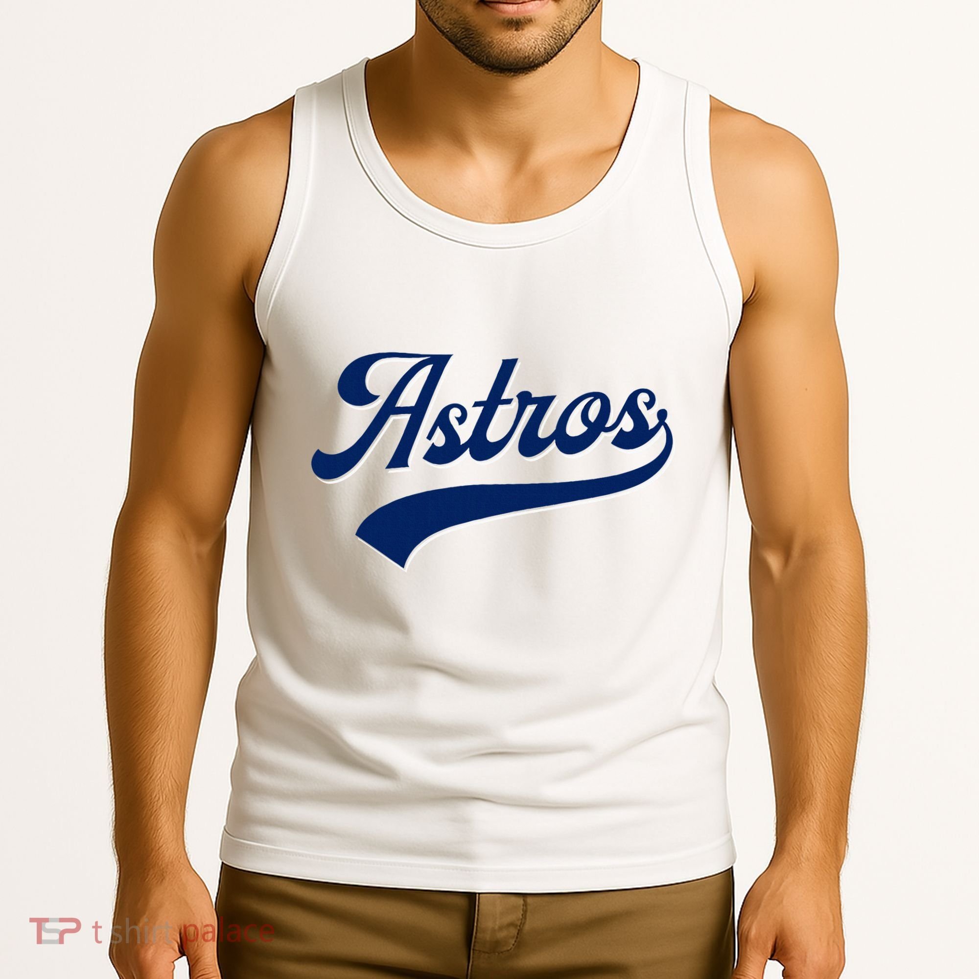 A.S.T.R.O.S. Retro Style 70s 80s First Name Tank Top
