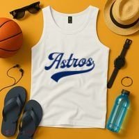 A.S.T.R.O.S. Retro Style 70s 80s First Name Tank Top thumb 4