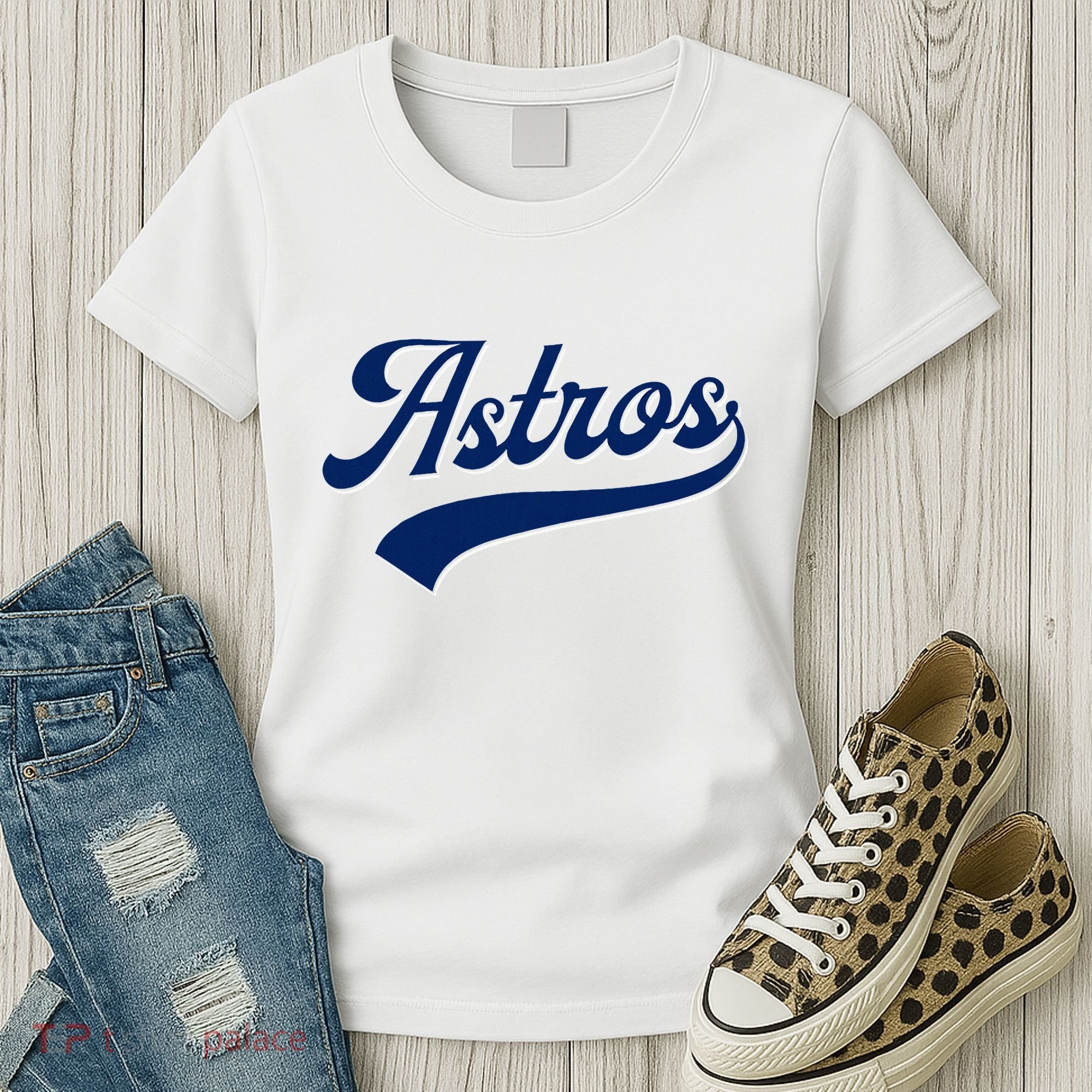 A.S.T.R.O.S. Retro Style 70s 80s First Name Women's T-Shirt