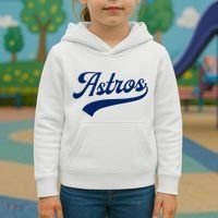 A.S.T.R.O.S. Retro Style 70s 80s First Name Kids Hoodie thumb 3