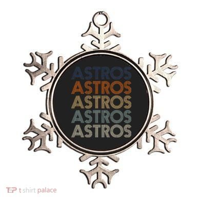 Astros Retro Style 70s 80s Personalized Jersey Ornament