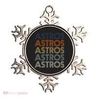 Astros Retro Style 70s 80s Personalized Jersey Ornament thumb 0