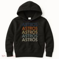 Astros Retro Style 70s 80s Personalized Jersey Kids Hoodie thumb 0