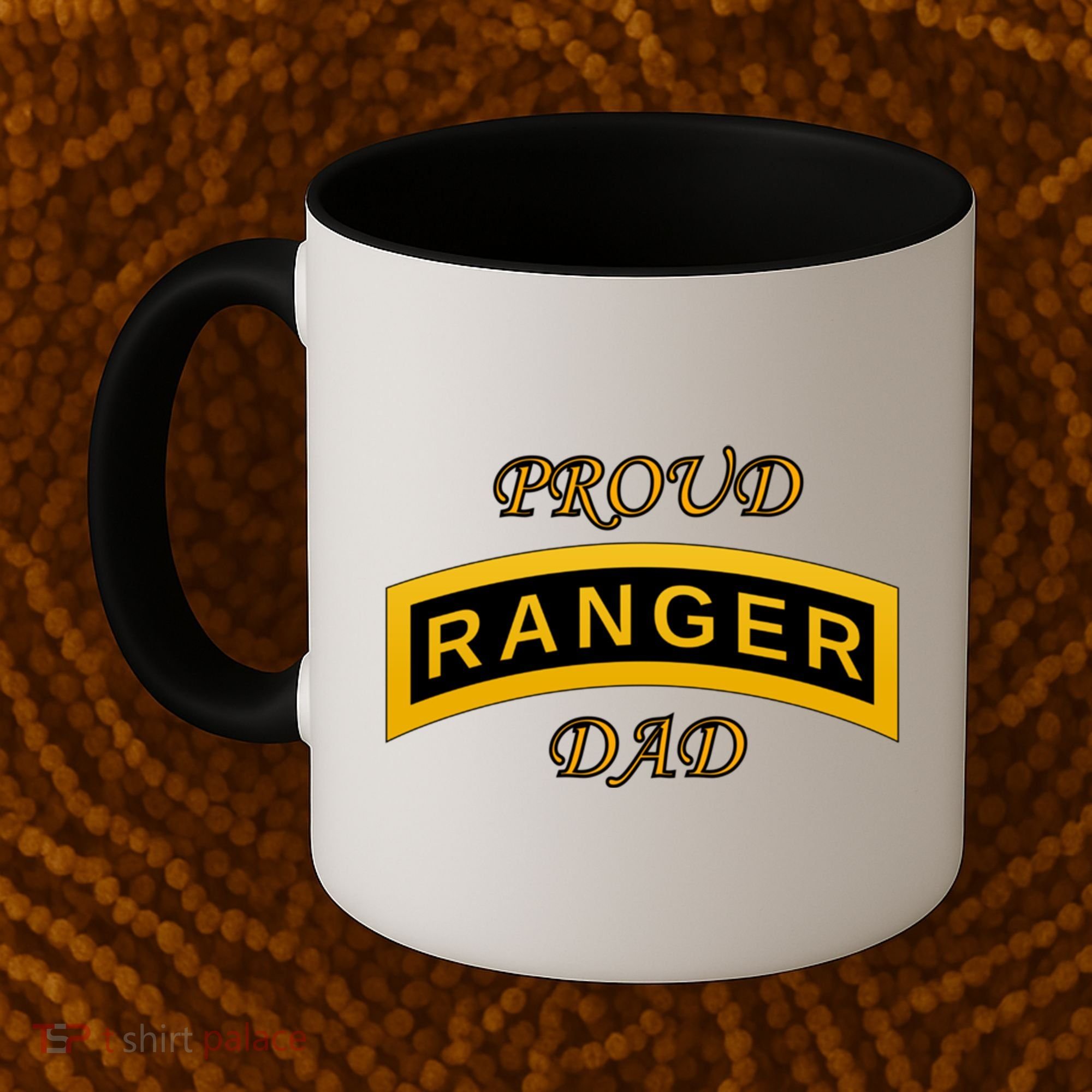 Army Ranger School Tab Proud Dad Gift Coffee Mug