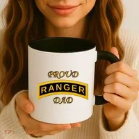 Army Ranger School Tab Proud Dad Gift Coffee Mug thumb 3