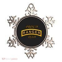 Army Ranger School Tab Proud Dad Gift Ornament thumb 0