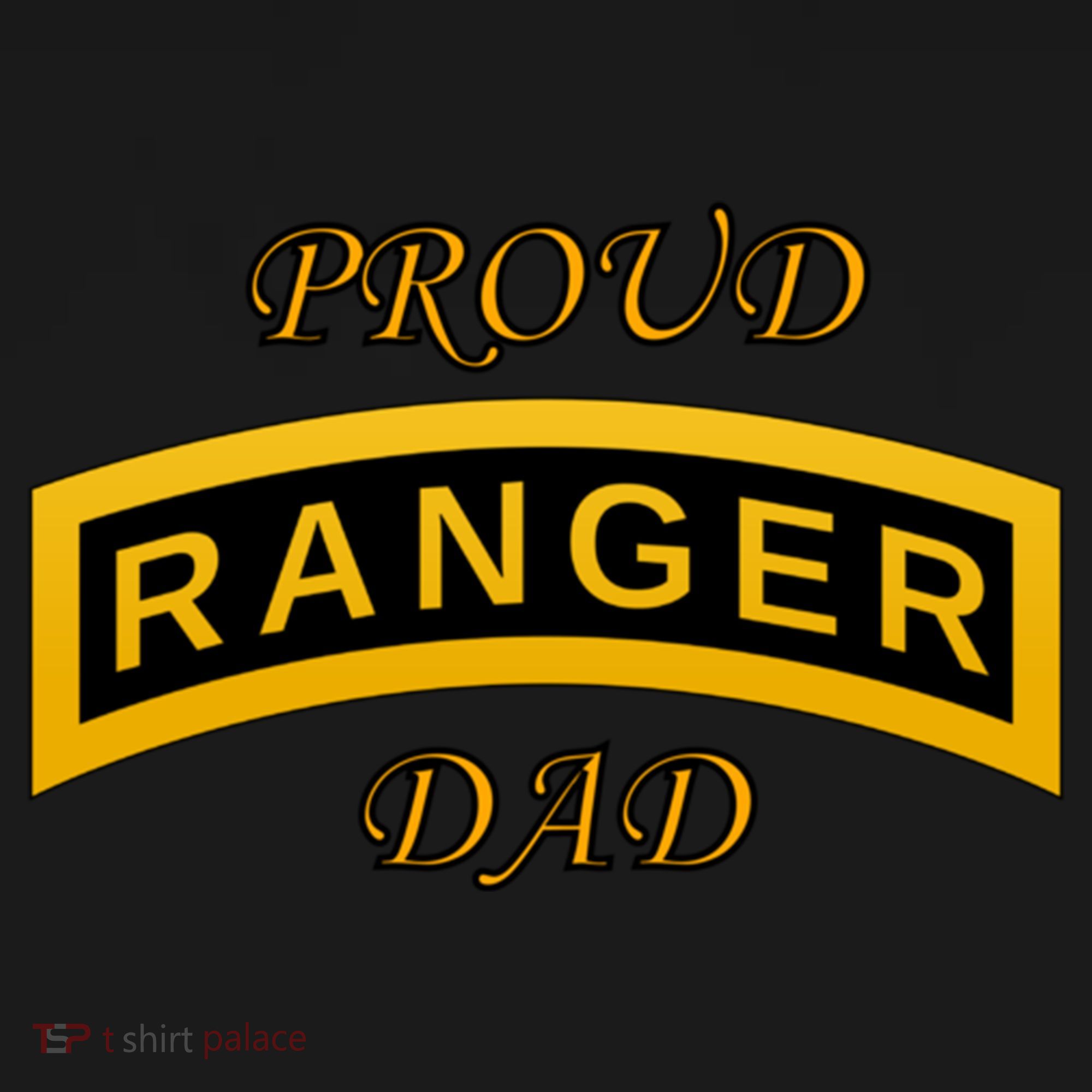 Army Ranger School Tab Proud Dad Gift Ornament