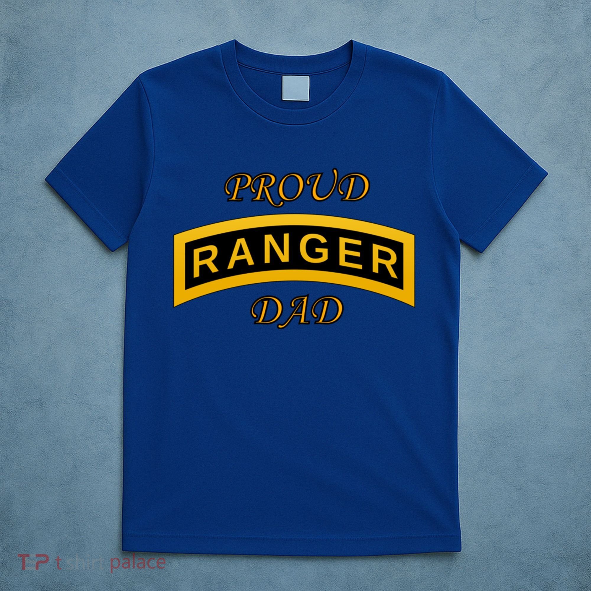 Army Ranger School Tab Proud Dad Gift T-Shirt