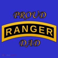 Army Ranger School Tab Proud Dad Gift Coaster thumb 2