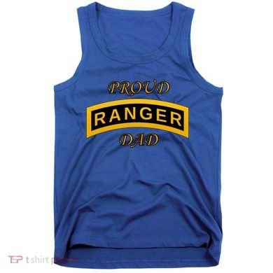 Army Ranger School Tab Proud Dad Gift Tank Top