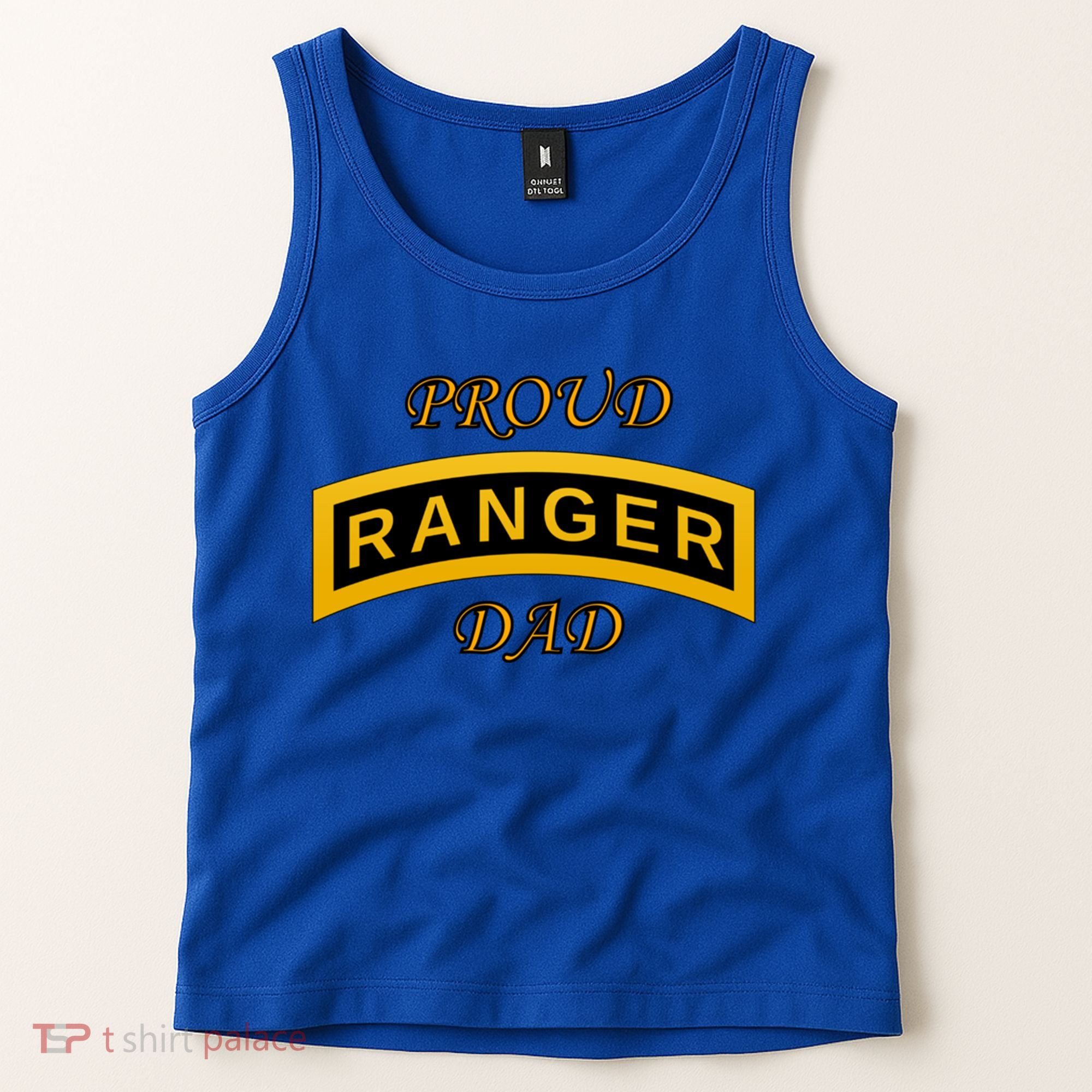 Army Ranger School Tab Proud Dad Gift Tank Top