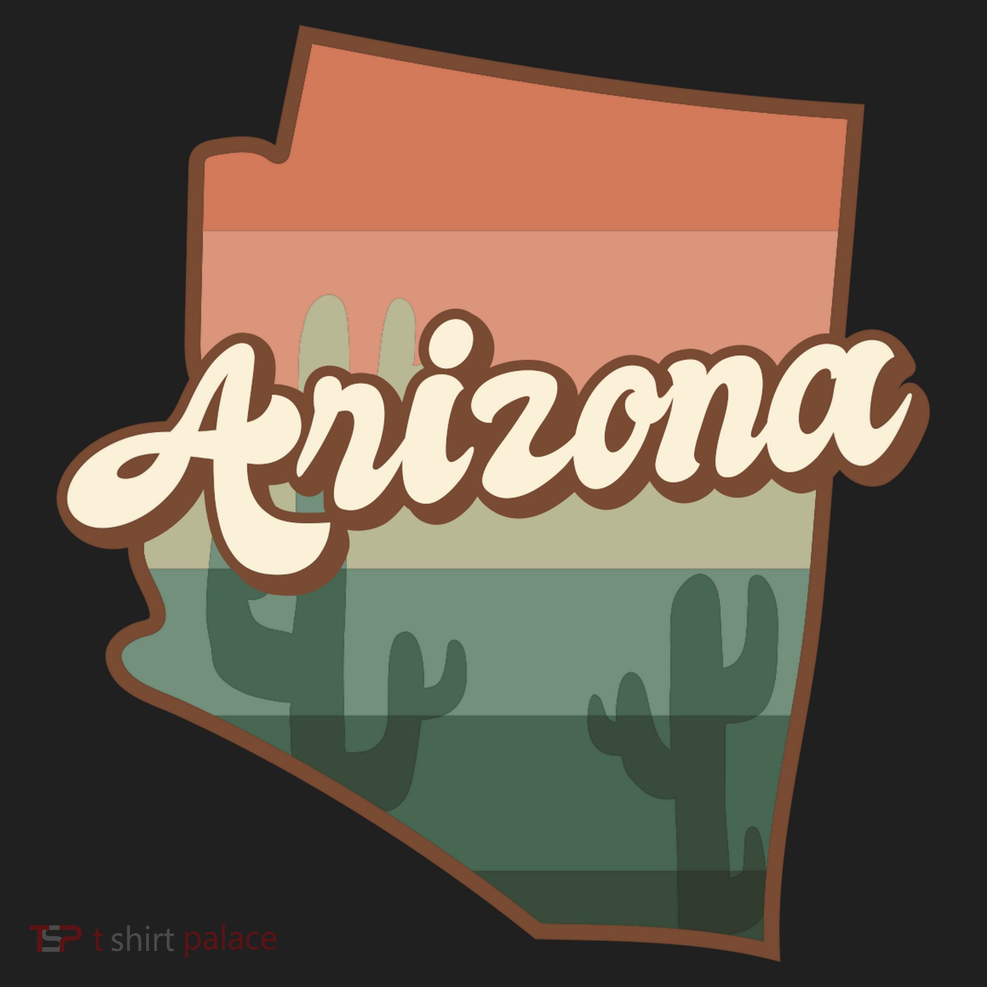 Arizona Retro Sunset Women's Sweatshirt