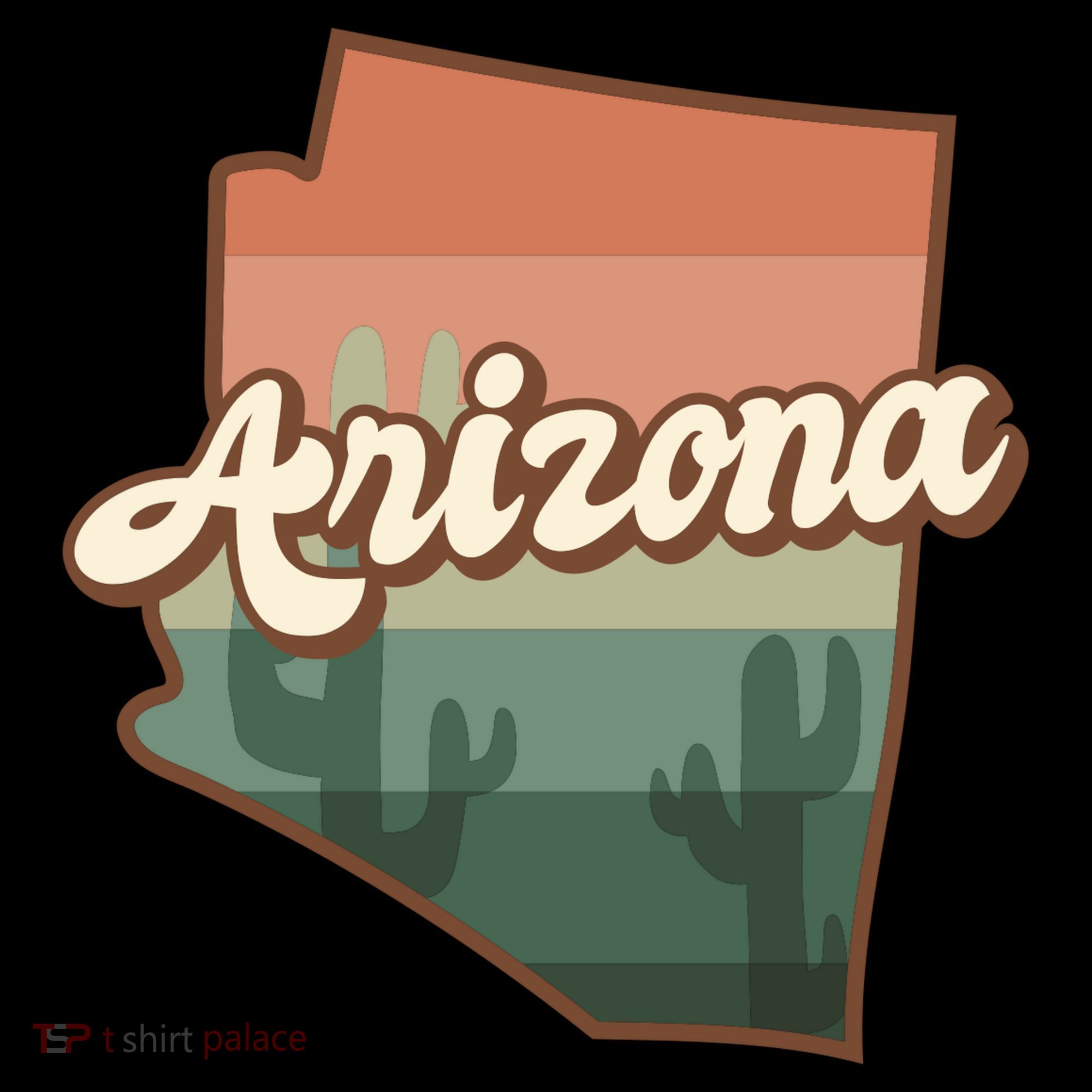 Arizona Retro Sunset Coaster