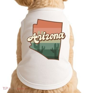 Arizona Retro Sunset Doggie Tank